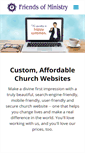 Mobile Screenshot of friendsofministry.com
